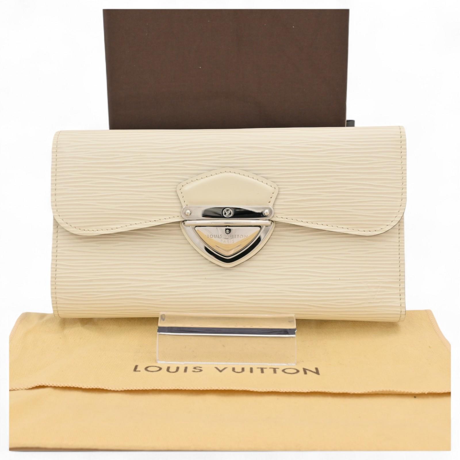 

Auth Louis Vuitton Epi Portefeuille Eugenie Long Wallet lv4632bs