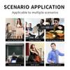 K1 Wireless Lavalier Mic - Noise Canceling TikTok Microphone with Reverb & Discreet Clip 