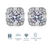 Tancise 925 Sterling Silver Moissanite Náušnice Visací náušnice pro ženy Dárky na svatbu