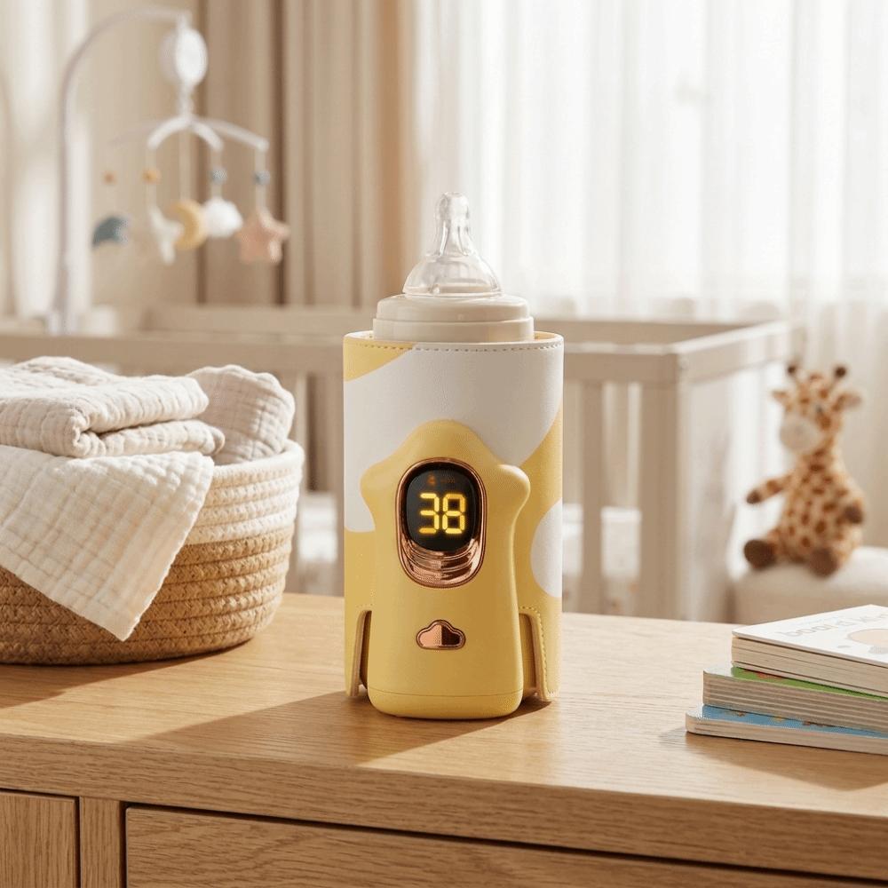 LED Display Breast Milk Warmer Multifunction Bottle Warmer Sleeve Feeding Accessories