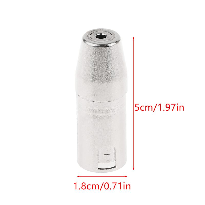 3-Pin Xlr To 3.5Mm Female Stereo Audio Connector Microphone Adaptors Coupler For Mixers Amplifiers Headphone Guitars Effects