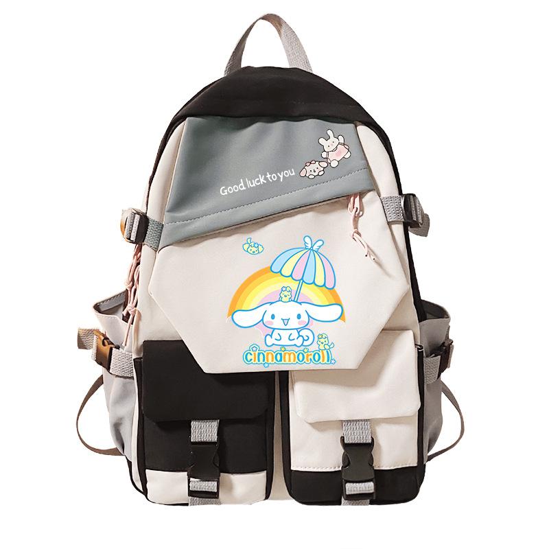 Cute Puppy Cartoon Printed Leisure Travel Bag, Primary And Secondary School Backpack