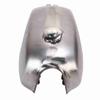 2.4 Gallons Motorcycle Gas Fuel Tank Bare Metal Retro Design Replacement for CFMOTO Mandrill