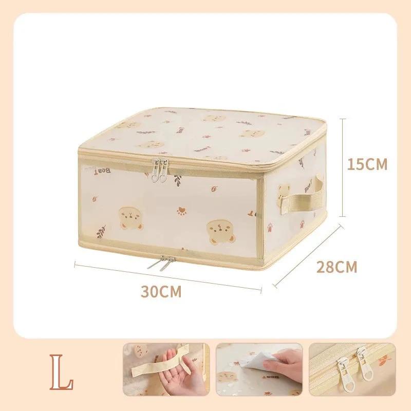 Storage Box for Home Use,Student Dormitory,Foldable Storage Box,Clothing and Bedding Storage Box,Layered Wardrobe,Luggage Bag