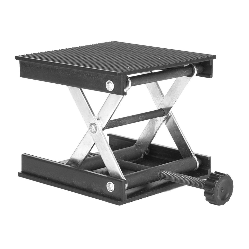 Placă de plastic și suport metalic Platformă de ridicare Stand Raft pentru nivel Laborator 90 X 90mm