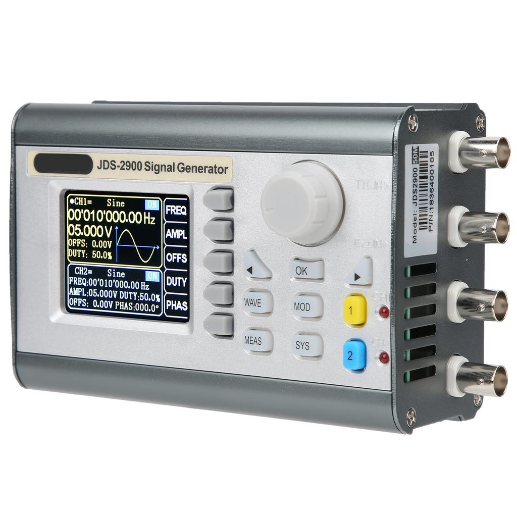 JDS2900 50M Dual Channel DDS Arbitrary Waveform Signal Generator Frequency Meter