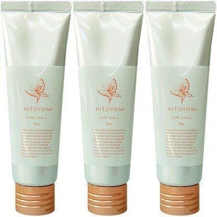 Demi Hitoyoni Pure Wax 6 80g x 3