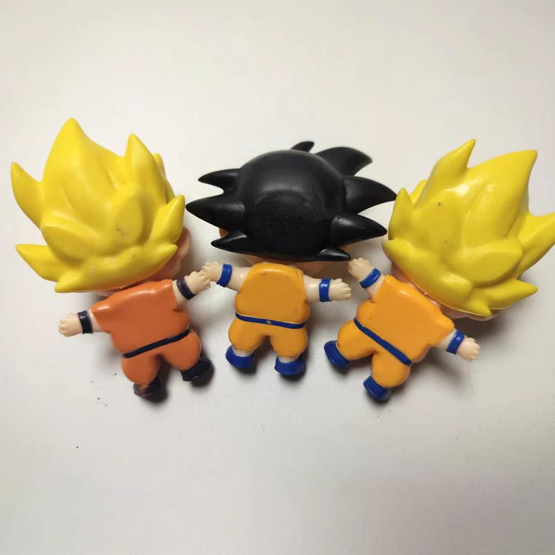 9Pcs/Set Anime Dragon Ball Figure Be Full Goku Vegeta Buu Frieza Action Figures Pvc Statue Collection Model Toys Children Gifts