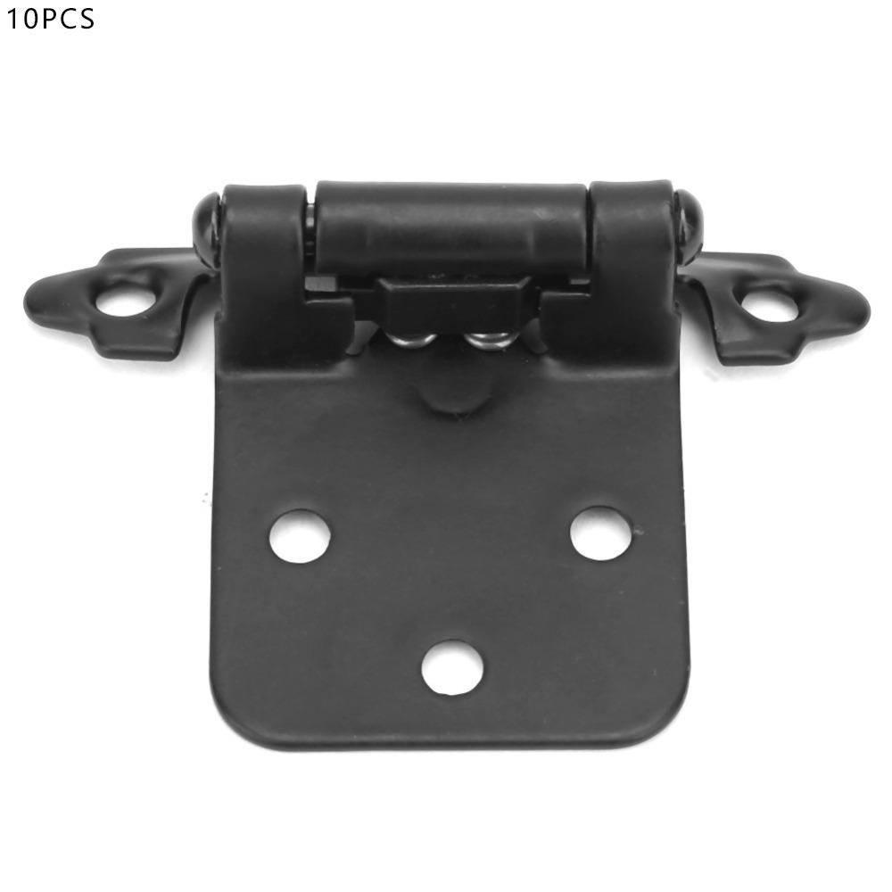 10pcs Self Closing Spring Cabinet Hinges Durable Self Closing Hinges  Cabinet Accessories