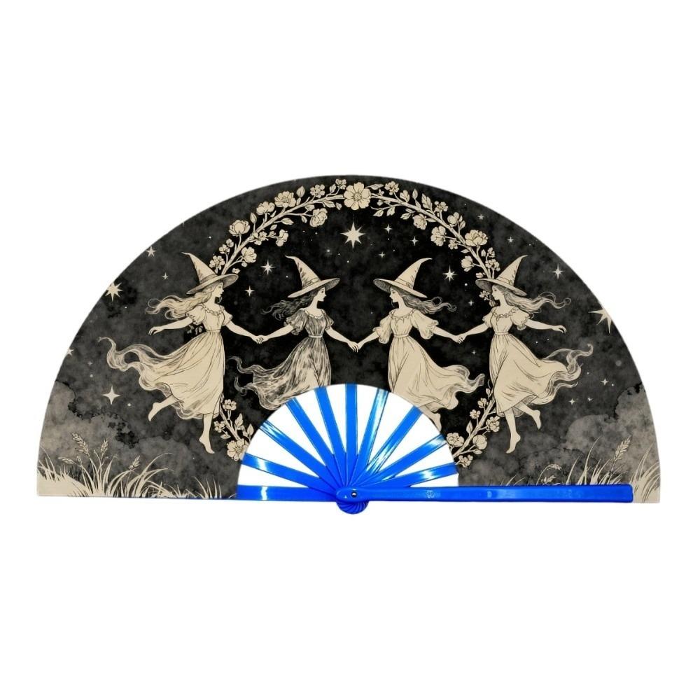 Handheld Kung Fu Fan 33cm 13in Folding Hand Fan Chinese Style Large Hand Fan Decoration
