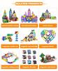 2024 Large 7.5" Magnetic Tiles Building Blocks: Educational Stained Glass Puzzle Set