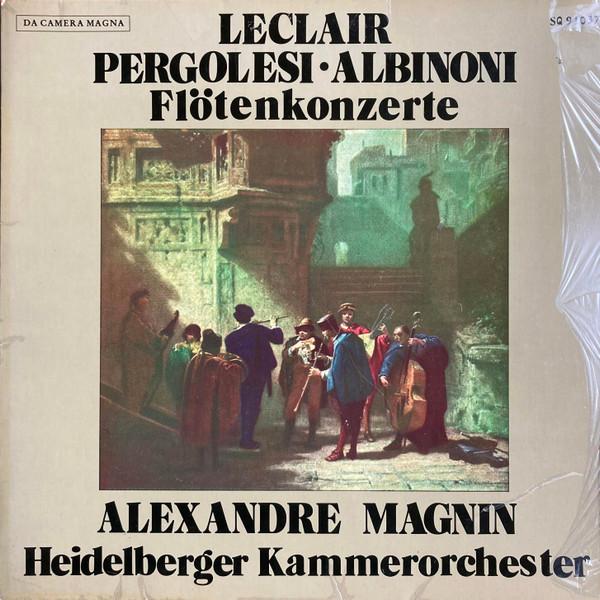 

LP Record ALEXANDRE MAGNIN HEIDELBERGER KAMM Fltenkonzerte SM91037 Da Camera Magna 1975 Germany Classical Used