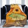 Salvador Dali Spanisches Öl Signiert Mode Decken Surrealistische Szene Fleece Überwurf Mode Decke Schlafzimmer Sofa Dekoration Dünne Tagesdecke Porta