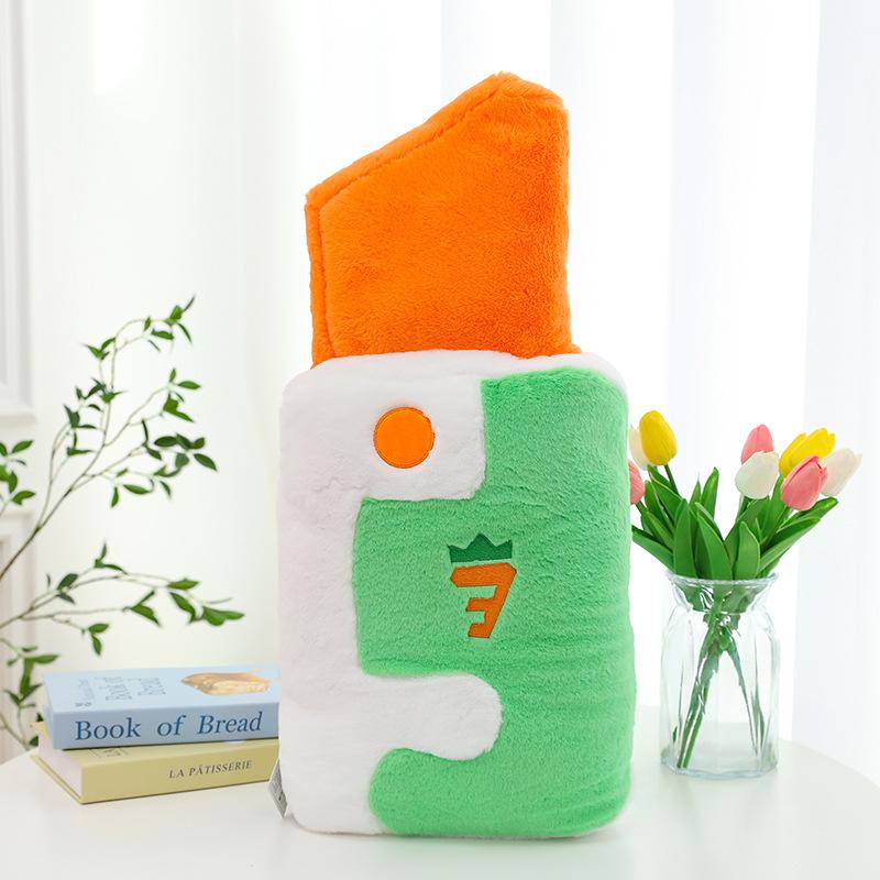 Cartoon Office Throw Pillow Quilt Dual-Purpose Two-In-One Pillow Car Inner Cushion Multi-Functional Nap Blanket
