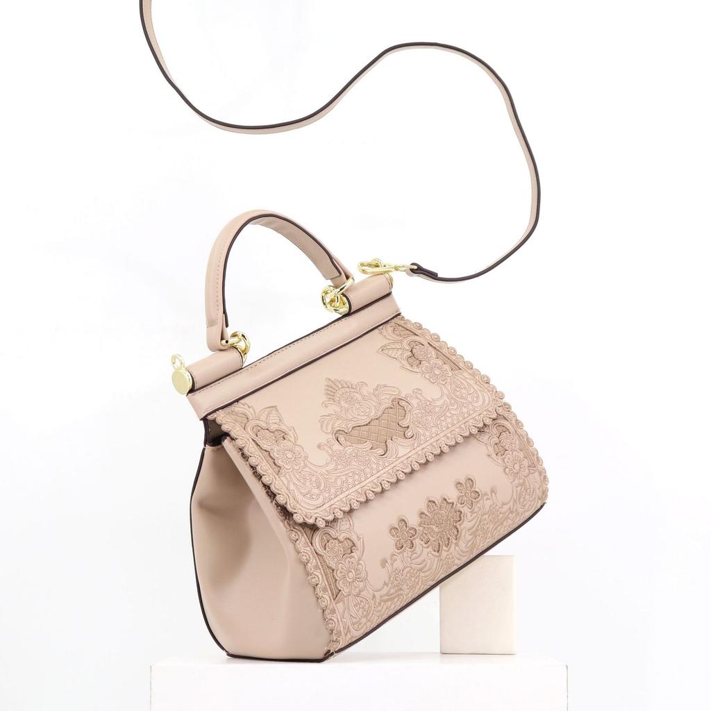 Women'S Bag Hollow Embroidered Handbag Designer Handbag For Women Ladies Bag