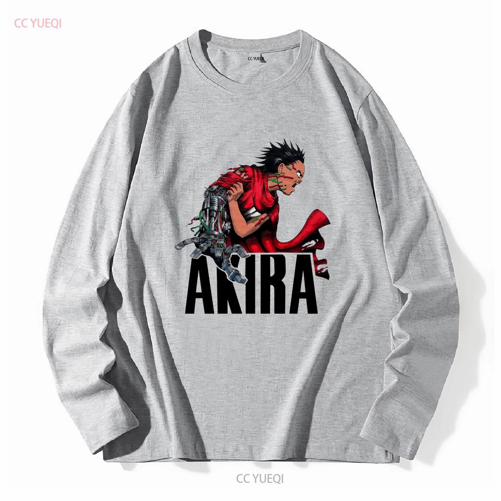 New Akira 1988 Japanese Animated Science Fiction Tokyo White T Shirt vintage Washed Versatile Breathable Casual Soft vintage