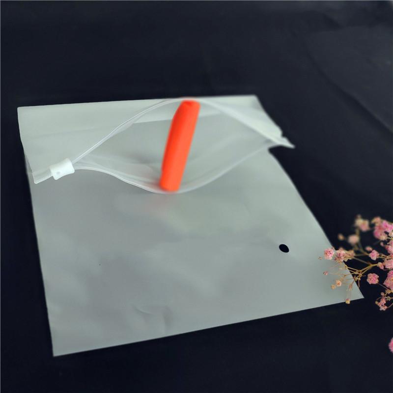PVC Ziplock Bag Personalized Customization Biodegradable Frosted Zipper Bag for Jewerly/Earring/Necklace Ripstop