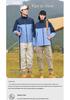 Custom Cultural Windbreaker: Color-Blocked Stand-Up Collar Jacket