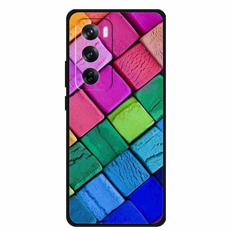 For Oppo Reno12 Pro 5G Cases Shockproof Phone Cover Soft Silicone Fashion Cool Cases for OPPO RENO 12 PRO CPH2629 Bumper Coque