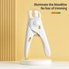 3 in 1 Pet Nail Clippers Anti Splash Pet Claw Scissors Pet Supply Nail Trimmer  Small Animals