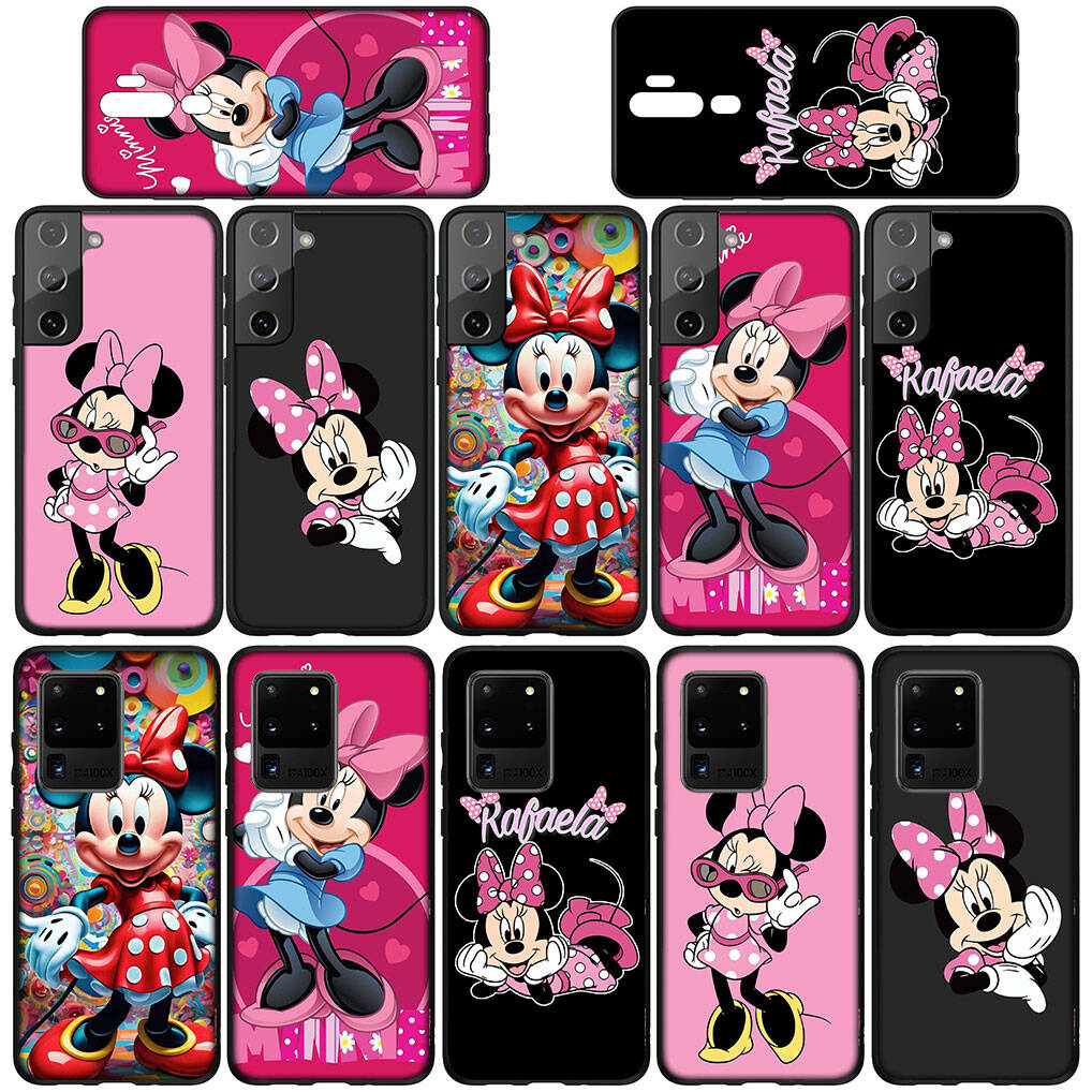 for iPhone 17 16 15 Xiaomi Poco F7 F8 X7 X6 C85 C75 M8 Redmi Note 14 13 12 11 Pro Max 14C 13C 15C A3 A4 Phone Case Wallpaper Minnie Comics Mouse Cover
