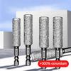 Portable Dry Tile Diamond Drill Bit Hole Enlarging Grinding Heads  for Drilling and Grinding