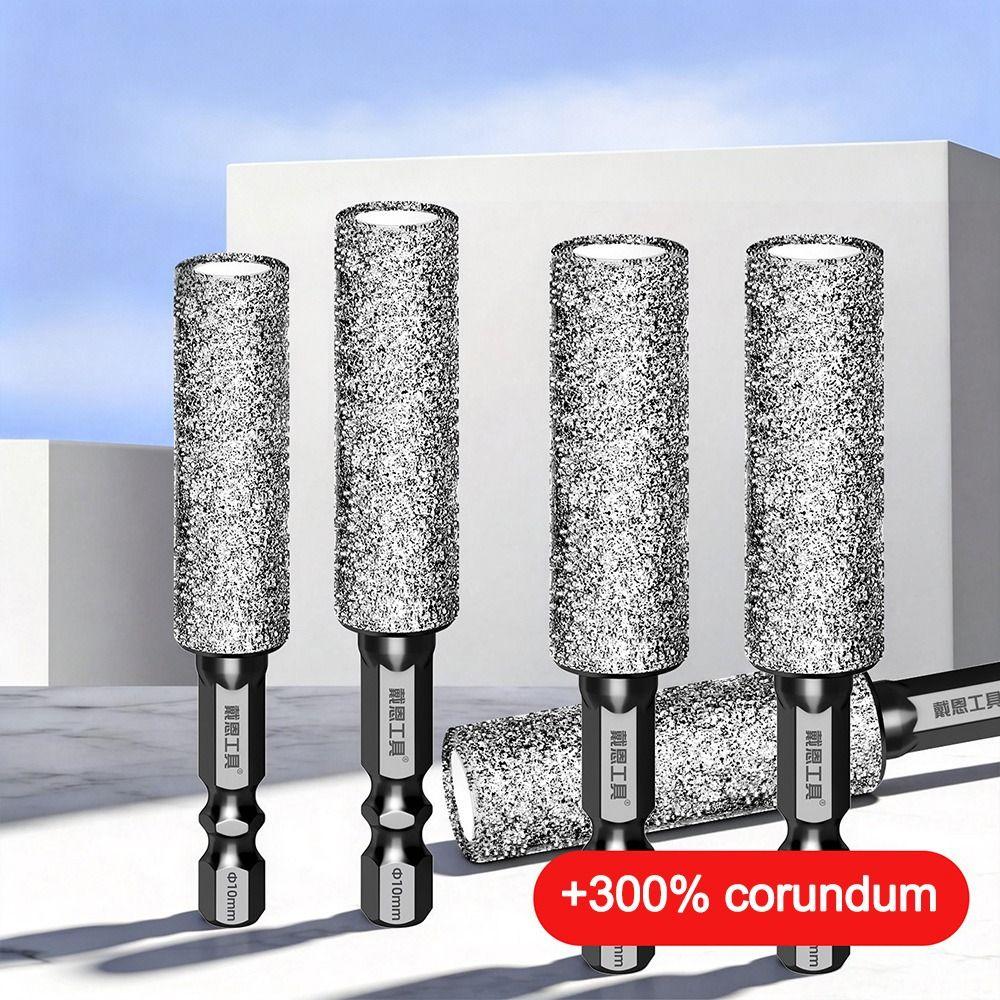 Portable Dry Tile Diamond Drill Bit Hole Enlarging Grinding Heads for Drilling and Grinding