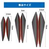 Aerofin Canard Tigle Blanc Universal Universal Scratch Parts Car Protection Scratch Prevention Front Bumper Protection Black Set of 6