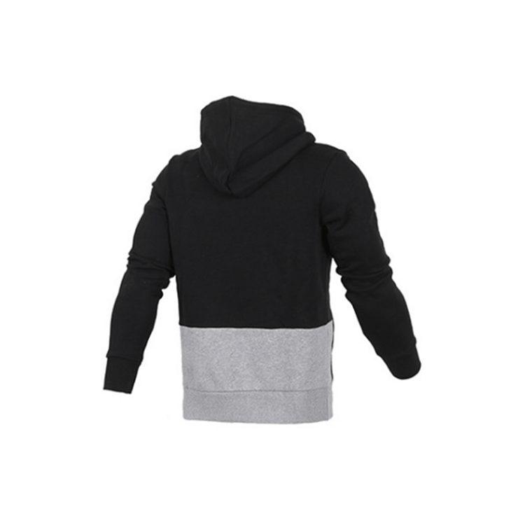 Jordan Air Sweatshirts Men's Black Hooded Thickened Regular 942776-010