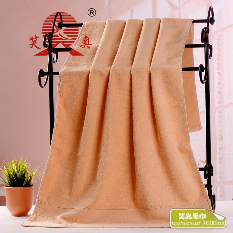 

Полотенце из гребенного хлопка Утолщенное мягкое впитывающее марафонское полотенце 35*75 коричневый
