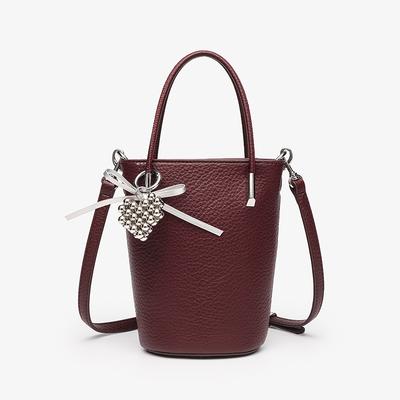 Exquisite Kleine Handtasche Eimerbeutel mit großem Fassungsvermögen Umhängetasche Kleine Tasche