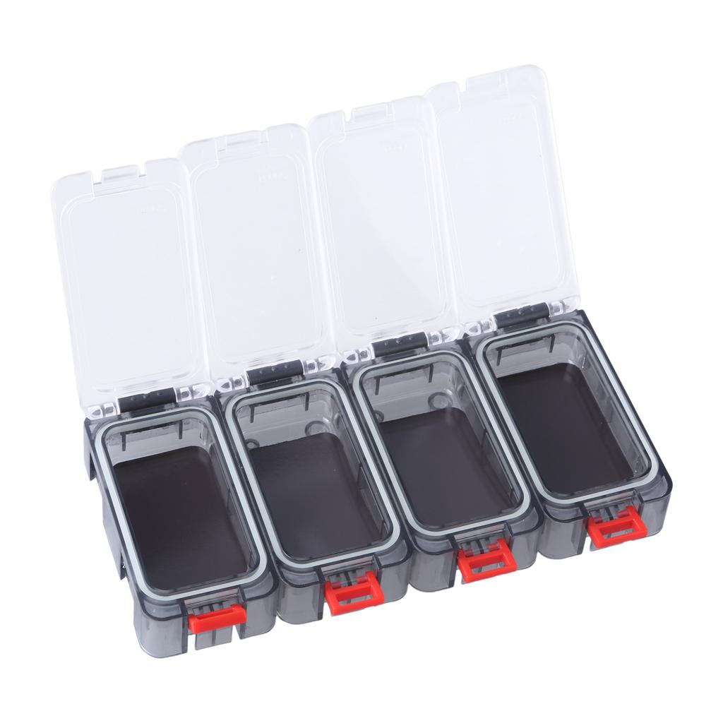 Fishing Accessory Container Magnetic Lures Box, Splicing Glow In The Dark Clear Waterproof Hooks Baits Angling Tool Box