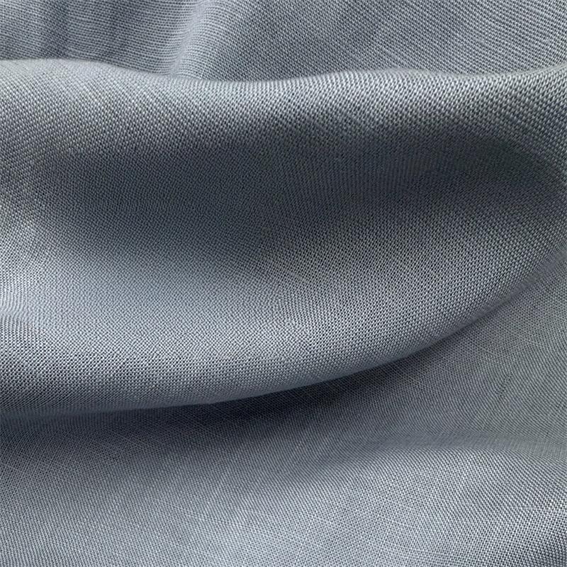 100x140cm Solid-colored Tencel Linen Fabric Vertical Comfort and Breathability DIY Summer Coat Dress and Trousers Clothing