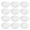 50 Pcs Disposable Paper Cup Lid Plastic Cups Coffee with for Lids Tea Covers Travel Mugs Drinks