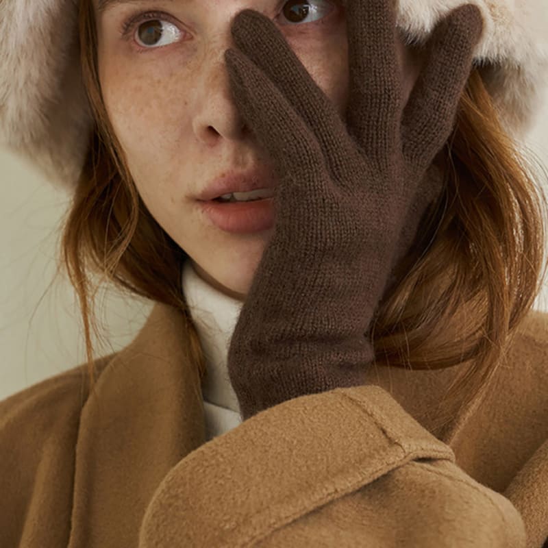 Ssecondo Soft Finger Hole Gloves, Nia_3 Colors