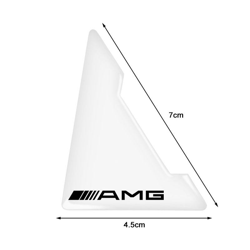 2Pcs Transparent Car Door Corner Cover Anti-Scratch Protection Sticker For Mercedes-Benz AMG C500 C200 C300 A B C E GLA CLA GLK GL ML GLE W204 W205