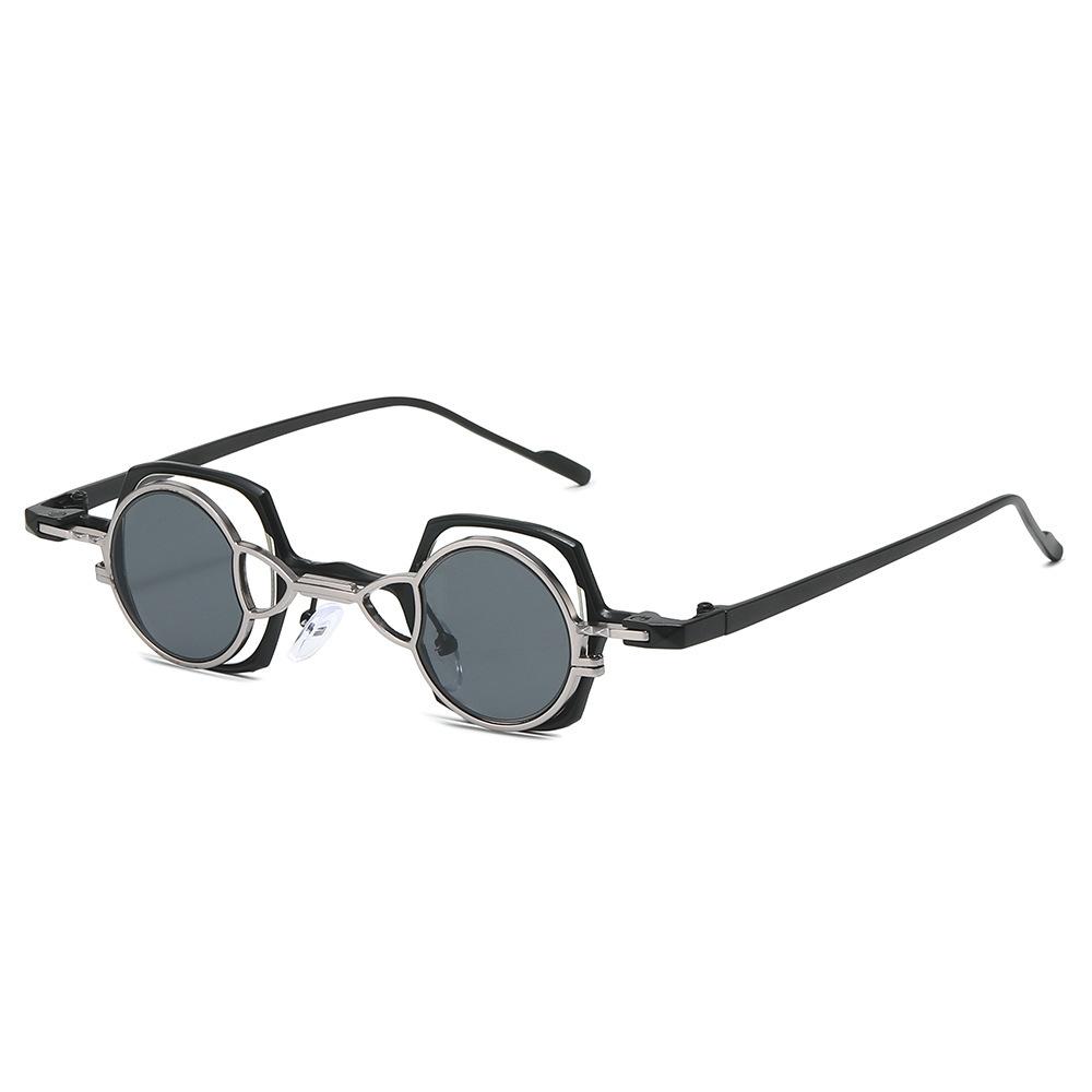 2026 New Brand Designer Steampunk Sunglasses