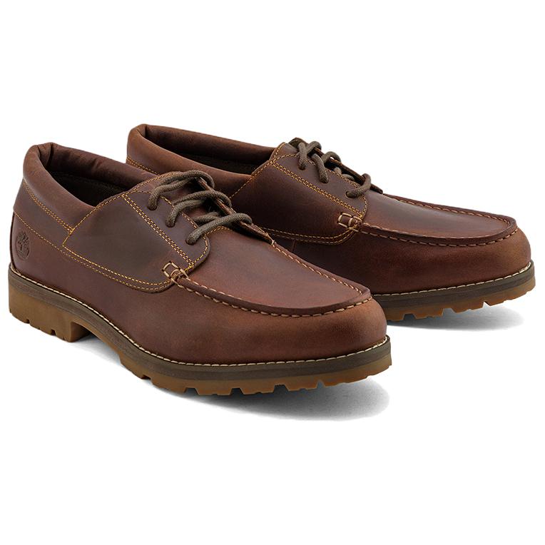 Timberland Square Lace-Up Comfortable Casual Men Casual Shoes Brown A6CBJEM4