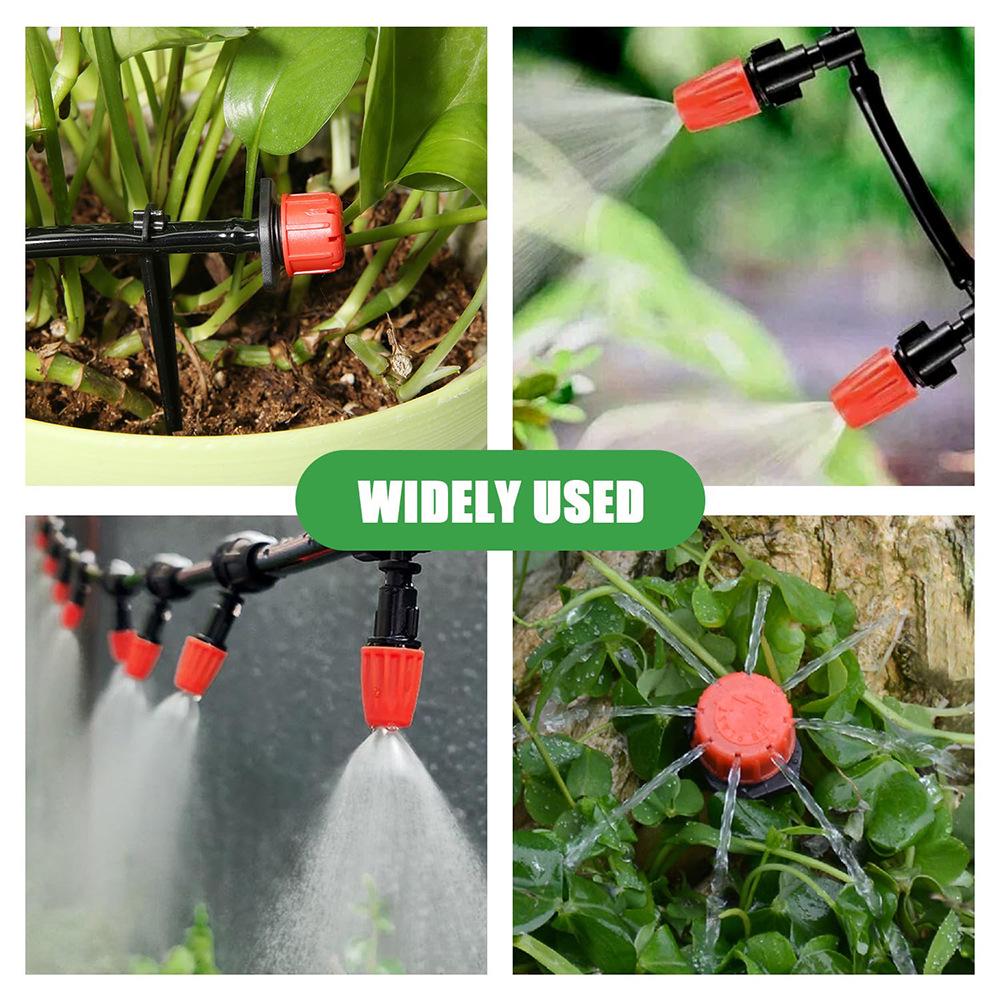 Automatic Drip Irrigation and Sprinkler System for Plant Watering, Garden Cooling, and Dust Removal