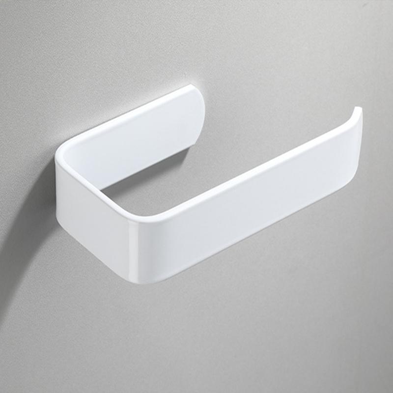 

1-5 шт. пластиковый держатель для салфеток без перфорации, держатель для туалетной бумаги, бытовой держатель для рулонной бумаги для ванной комнаты, стеллаж для хранения, кухня white-3pcs