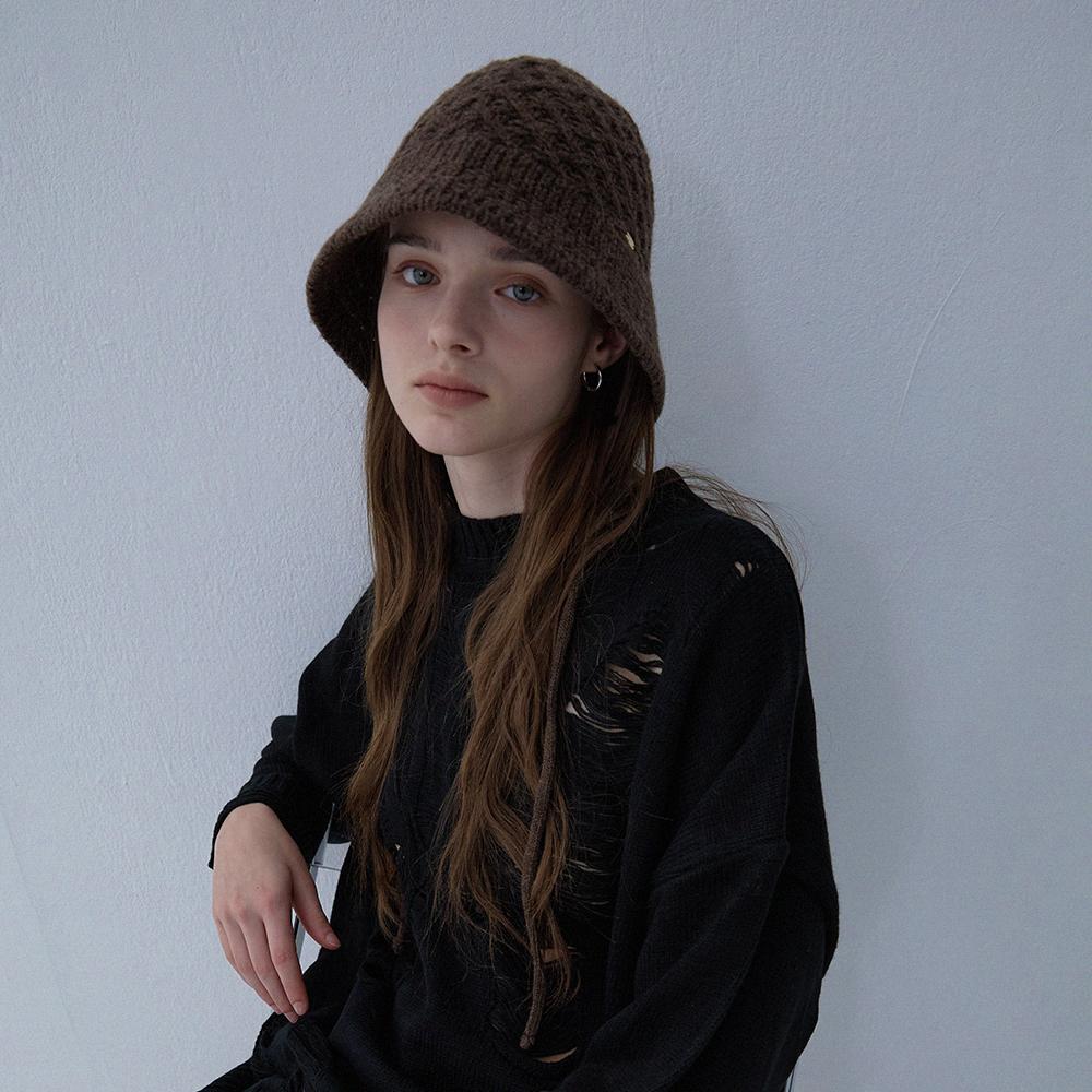 Meleuhen Miu Wool Bonnet Hat_4Color