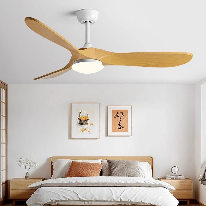 Fan Light Ceiling Fan Light Nordic Household Living Room Commercial Restaurant Variable Frequency Electric Fan Ceiling Light