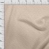 oneOone Cotton Flex Light Beige Fabric Hearts Print   Dress Material Fabric Print Fabric By The Yard 40 Inch