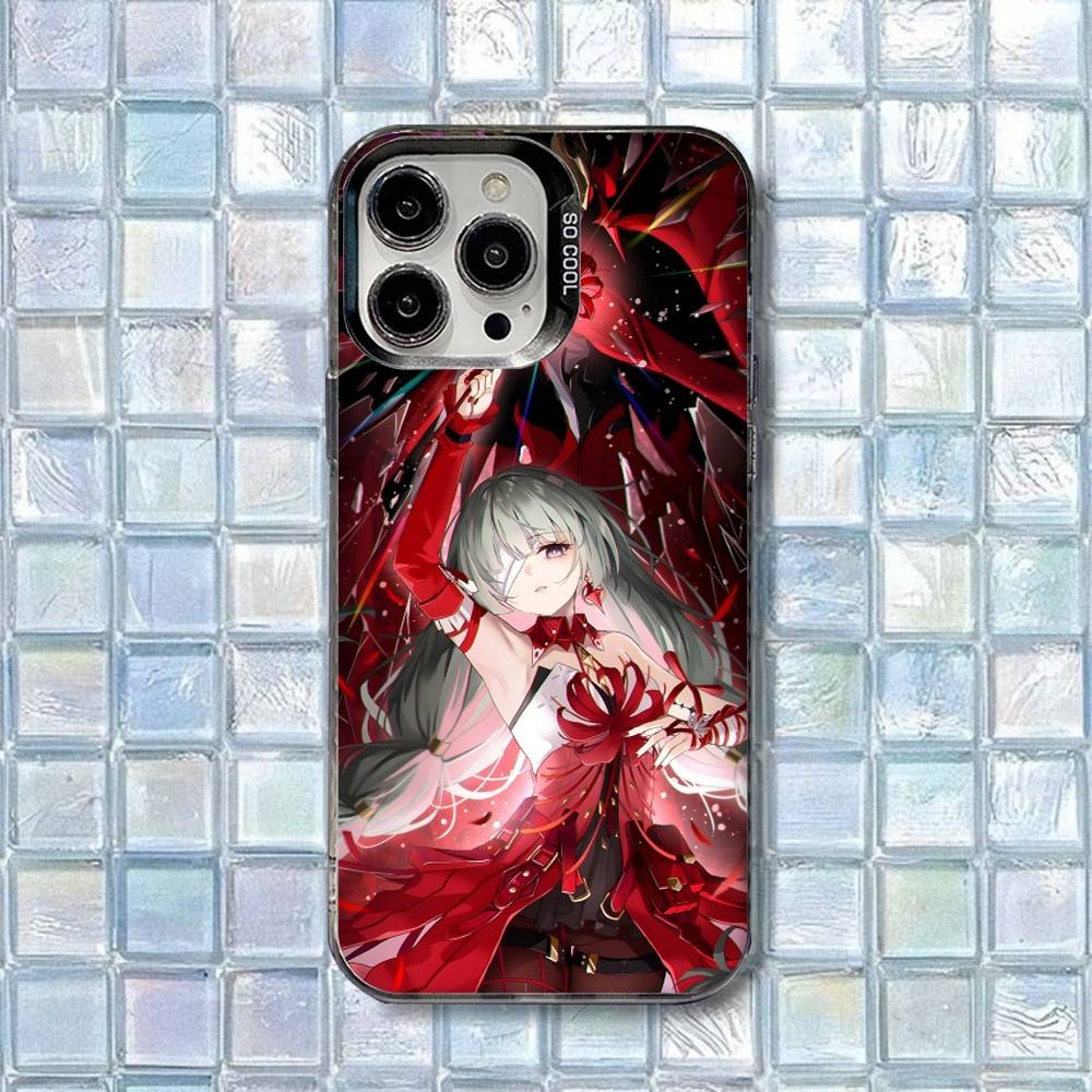 Phrolova Wuthering Waves Phone Case For iPhone 16,15,14,13,12,11,8,7,Pro,Max,Plus,Mini,XS,SE Shockproof Matte Cover