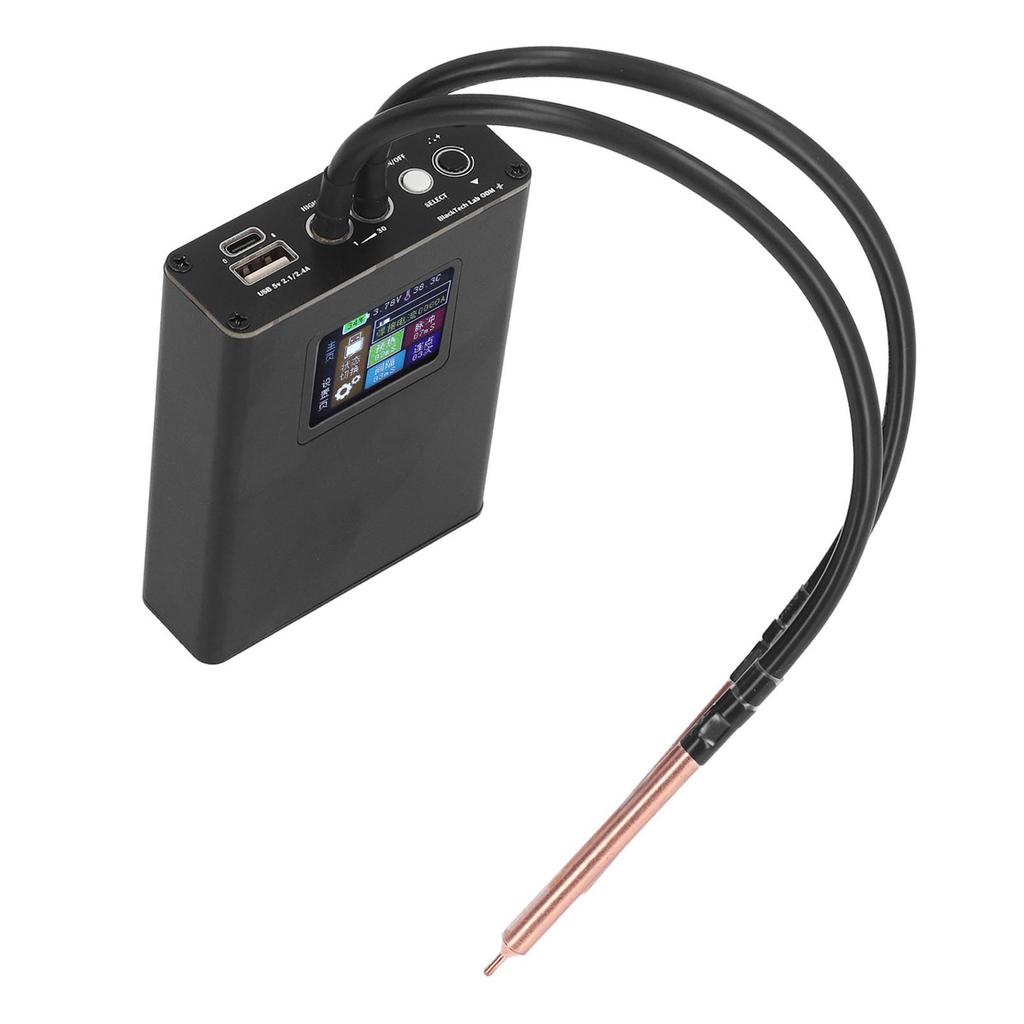 Kit de sudură prin puncte Mini Display LCD portabil cu baterie reîncărcabilă de 5000 mAh pentru tablă de 0,25 mm
