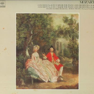 LP Record ENGLISH CHAMBER ORCHESTRA MURRAY P  Mozart Concerto No.20 In D Minor Fo FCCA537 CBSSONY Japan Classical Used