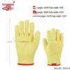 RongzhiTuo 500-Degree Heat Resistant Aramid Gloves