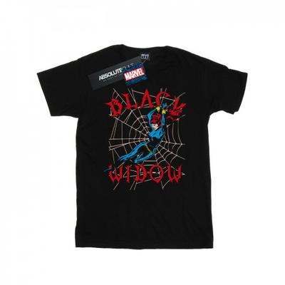 Mens Black Widow Web T-Shirt