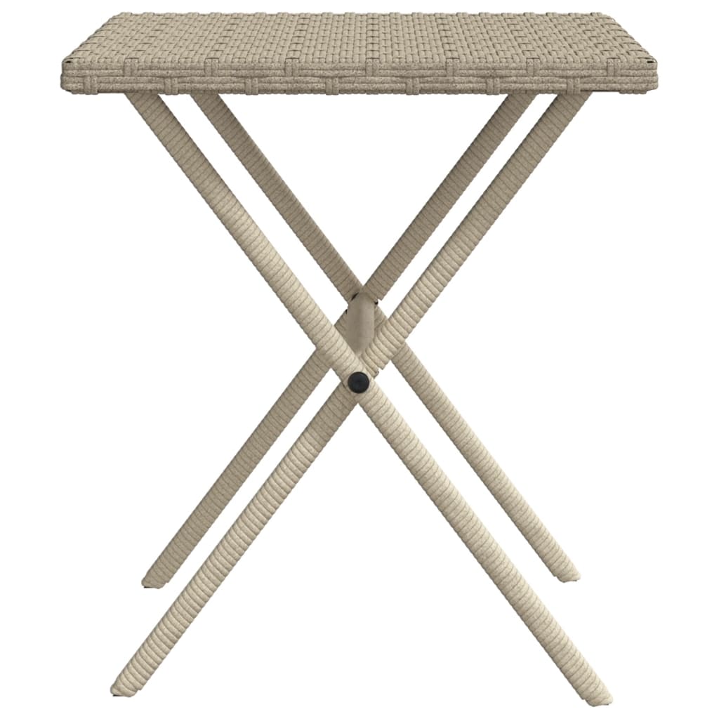 2 Piece Sun Lounger Set with Table Light Grey Poly Rattan