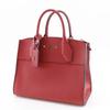 LOUIS VUITTON City Steamer PM Handbag M53030 2WAYShoulder Rouge Red Calfskin Women Used